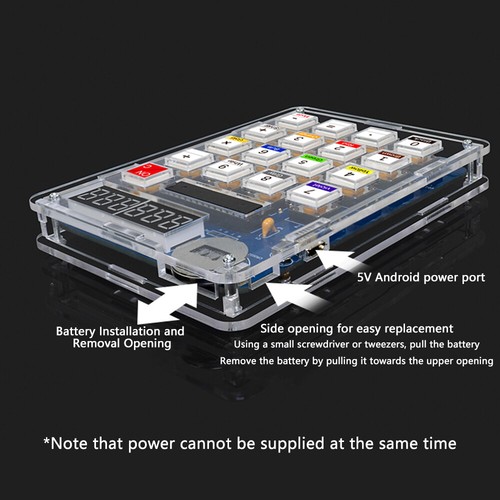 Desktop Calculator 11 Digit Display Battery/USB Electronic Production DIY Kit - Picture 14 of 26