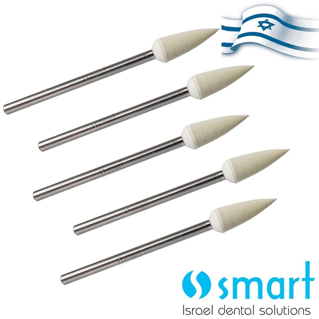 Lot x 5 Dental ceramic polishing finishing diamond jewelry tools fine