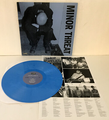 MINOR THREAT レコード MINOR THREAT s/t ( self-titled ) Lp BLUE Colored Vinyl Record