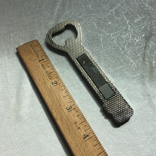 Vintage Premium HAMBURG Metall Magnet Emaille Flaschenöffner 4,25"L x 1,25"B - Bild 2 von 2