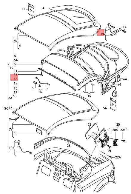 Genuine AUDI audi TTRS Coupe Roadster TT 1 Set Of Tensioning Belts 
