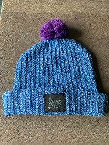 purple love your melon hat