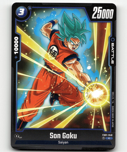 BGS Pristine 10 FB01-139 Son Goku SCR Super Alt Art Fusion World