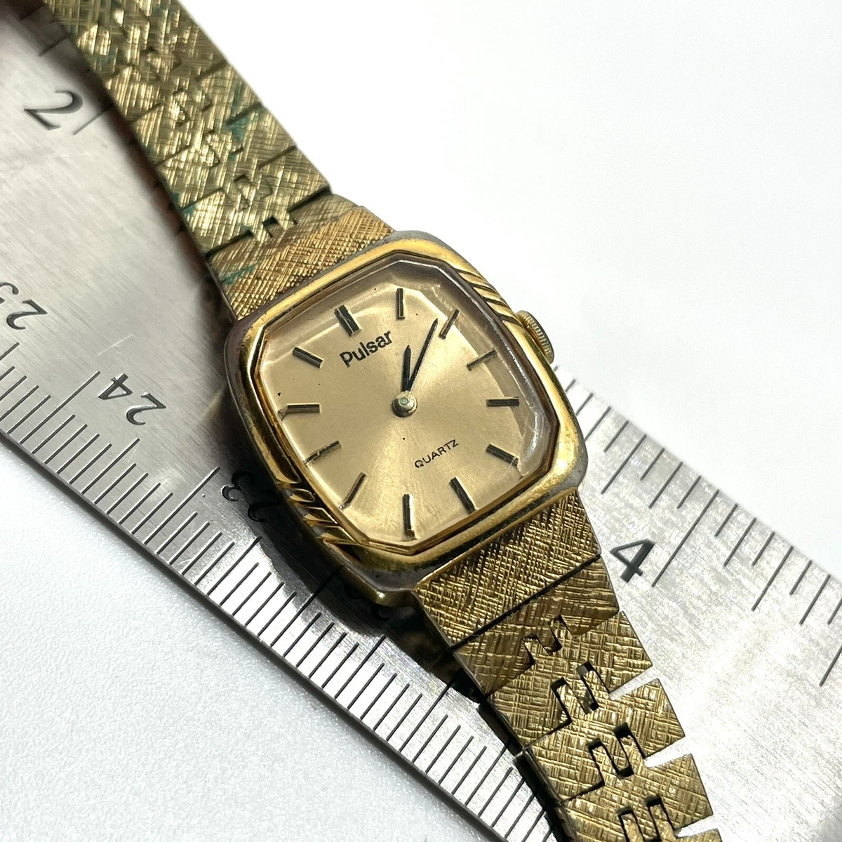 Vintage pulsar top quartz ladies watch