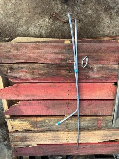 Mitsubishi Sigma GJ Scorpion 1981 ventana trasera tiras cromadas, alrededores Foto 3 de 3