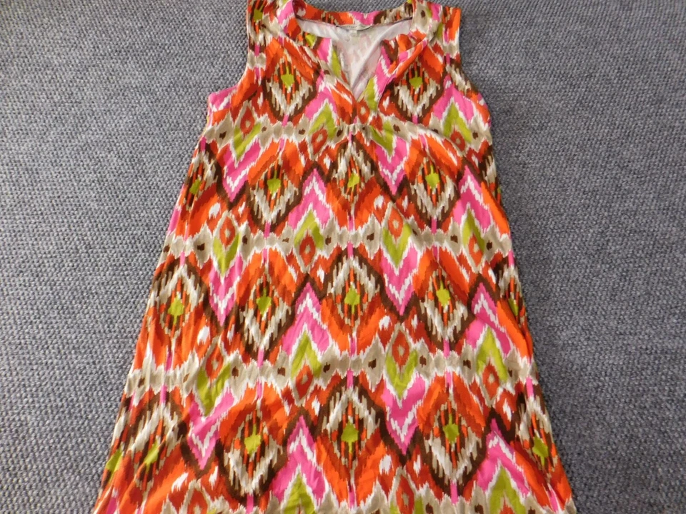 Jones New York Womens dress Large Red A-line stretch sundress - Image 3 of 4
