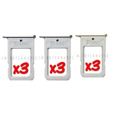 3X Samsung Galaxy S6 Edge G925 SIM Tray SIM Card Tray Holder