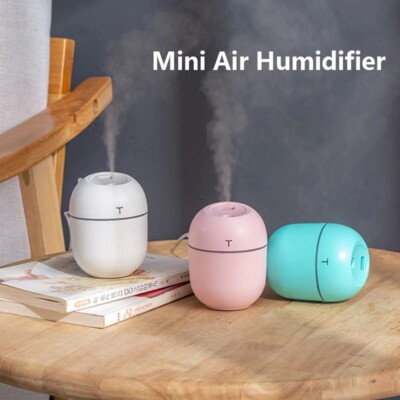 Smart USB Ultrasonic Aroma Essential Mini Air Humidifier for Home and Car