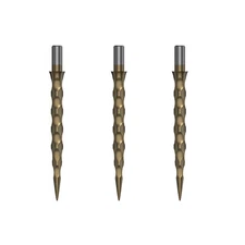 CUESOUL TOUCH POINT II Replacement Dart Steel Points,Rose Gold-Snake shaped