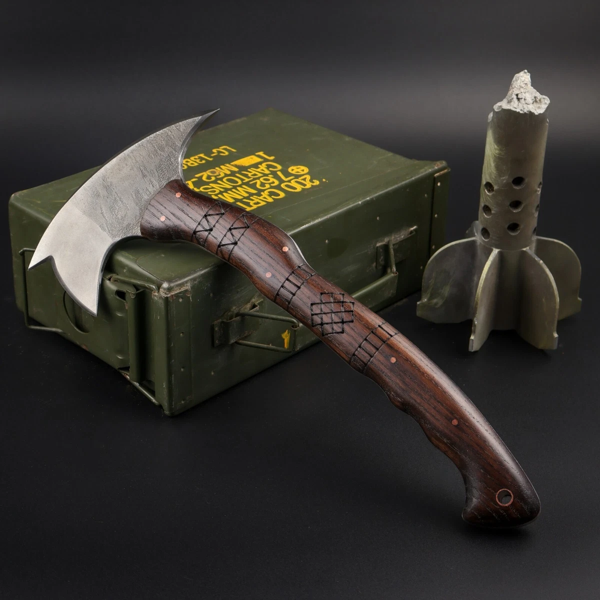 Tactical tomahawk Throwing hatchet Camping ax Survival axe 13.8