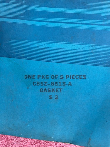 NOS OEM FORD 68 72 GALAXIE THUNDERBIRD 429 CID C8SZ-8513-A WATER PUMP GASKET - Picture 3 of 3