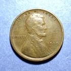 1909-VDB Lincoln cent  Abt. VF