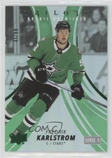 2022-23 Trilogy Rookie Premieres Green 41/99 Level 1 Fredrik Karlstrom #134 18n9