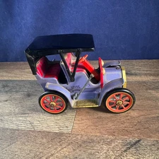 VINTAGE TIN AUTO TOY MODERN TOYS JAPAN LEAVER ACTION WORKS GREAT