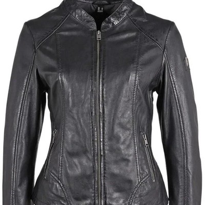 Mauritius - Lyla Leather Jacket - Black