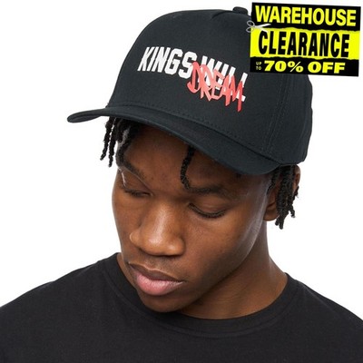 Kings Will Dream Tagged Mens Baseball Cap Summer Streetwear Accessory Black