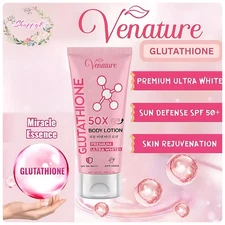 Venature Glutathione 50X Tone Up Lotion SPF 50+ PA+++ 150ml Hydrating Care