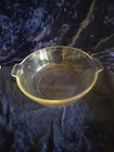 Vintage Pyrex Clear Glass Casserole Dish Round Handle 0241-B No Lid