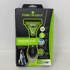 FURminator Small Dog Short Hair Undercoat deShedding Tool - Green