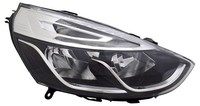 Scheinwerfer Rechts FüR Renault Clio 4 Iv 2016- H1 H7 Chrom Mit Lwr Stellmotor