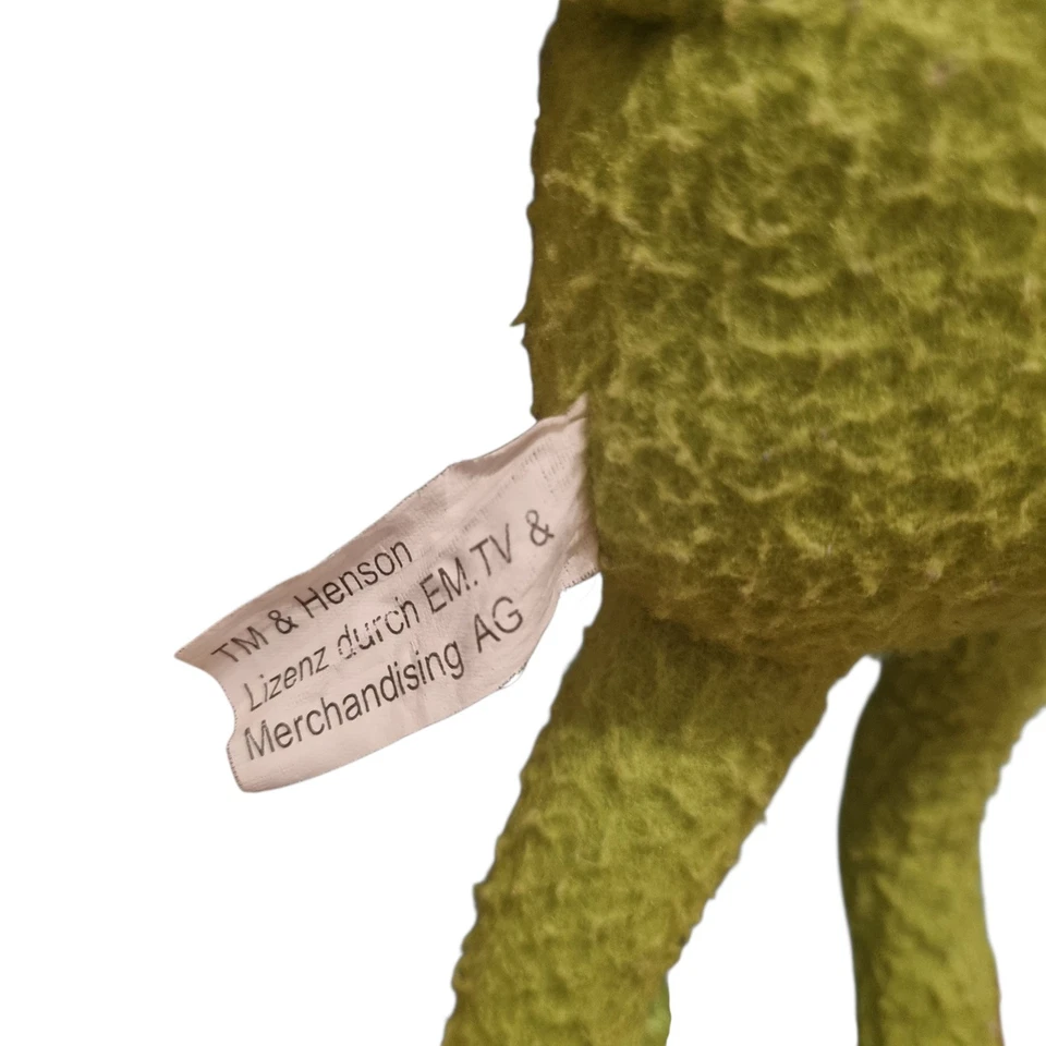 Kermit 27 cm Biegefigur Henson EM.TV Plüschtier Figur Vintage Original - Bild 3 von 4