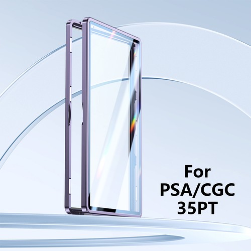 Für PSA/CGC Graded Card Case/Metall Ständer Magnet Schutz Display Halter - Bild 15 von 32