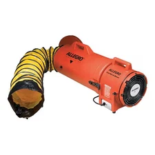 Allegro Industries 9536-50 Confined Space Blower, Orange, 13 1/2" W