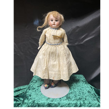 Antique Armand Marseille German Bisque Head Doll 12” Orig Clothes