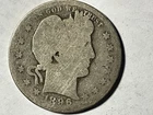 1896 O Barber Silver Quarter 25C “”SEMI-KEY DATE””
