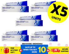 Hirudoid Forte Cream Varicose Scars Bruises Keloid Stretch Marks 20g  X 5 