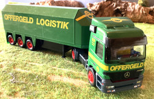 Herpa LKW Innenlader Sattelzug Spedition Offergeld Mercedes Zugmaschine 1:87 H0