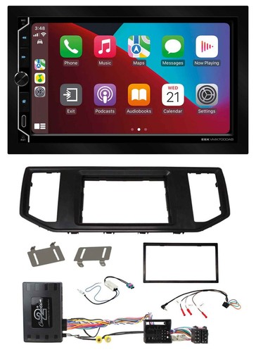 ESX 2DIN DAB USB Lenkrad Bluetooth Autoradio für VW Crafter MAN TGE Infoadapter