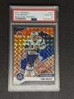 2021 Panini Mosaic - Super Bowl MVPs Tom Brady #284 Mosaic Reactive Orange Prizm