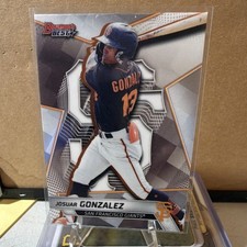 Topps Bowman's Best Josuar Gonzalez TP-13 Top Prospects Insert 2025 Giants