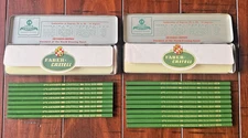 Vintage A. W. Faber Castell Drawing Pencils / 8 2H + Box / 10 4B + Box - Free SH