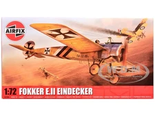 LEVEL 2 MODEL KIT FOKKER E.II EINDECKER AIRCRAFT 1/72 SCALE BY AIRFIX A01086
