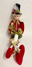 Jingles & Joy Winter Holiday ELF Posable Shelf Sitter ~28" Christmas FAIRY NEW!