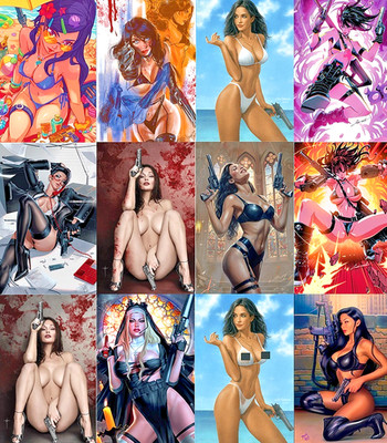 Gun Honey #1 Big Dex MegaCon Exclusive Virgin Variant Set (12 Covers) | NM 9.2+