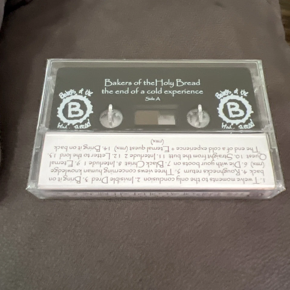 Bakers Of The Holy Bread / The End Of A Cold Experience Cassette Tape Rare - Image 2 of 2
