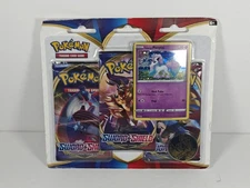 Pokemon Sword & Shield Galarian Ponyta 3-Pack Booster Blister Set Factory Sealed