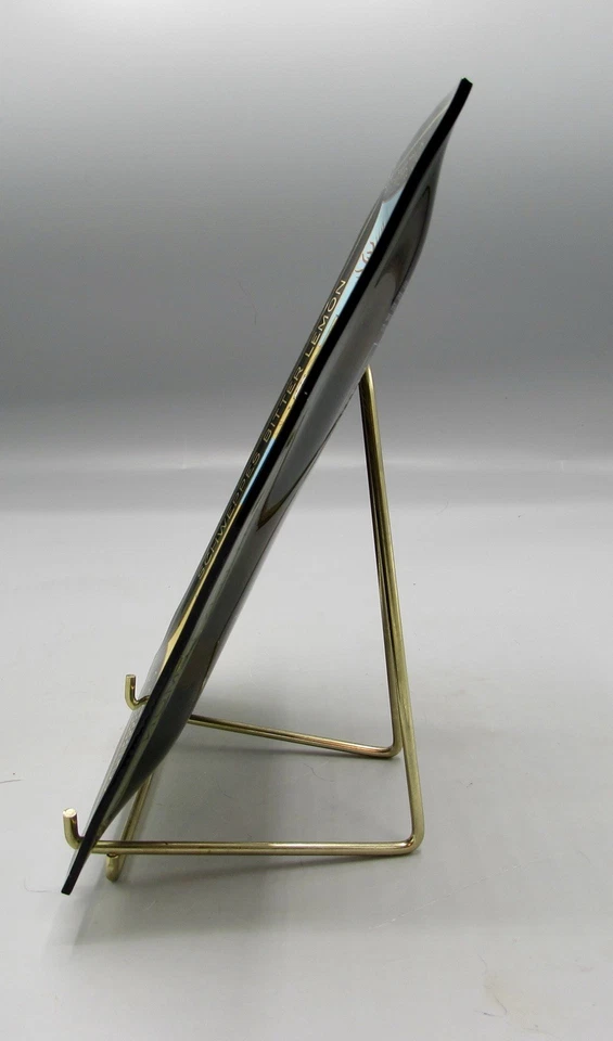 Vintage Schweppsylvania Schweppes Advertising Glass Tray Map Barware Recipes - Image 4 of 4