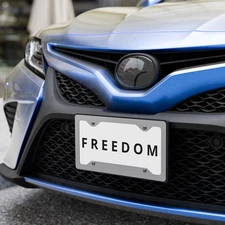 Charlie Kirk Freedom Vanity license plate