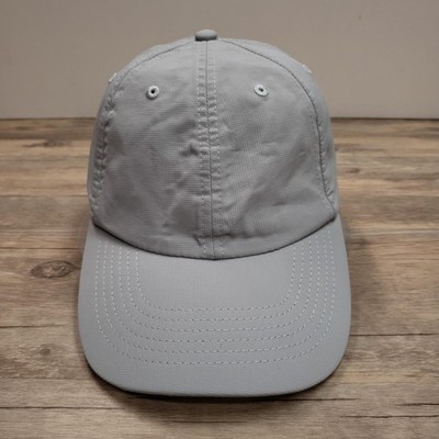 Imperial Hat Cap Strap Back Gray Athletic Golf 100% Recycled Polyester OSFA Mens