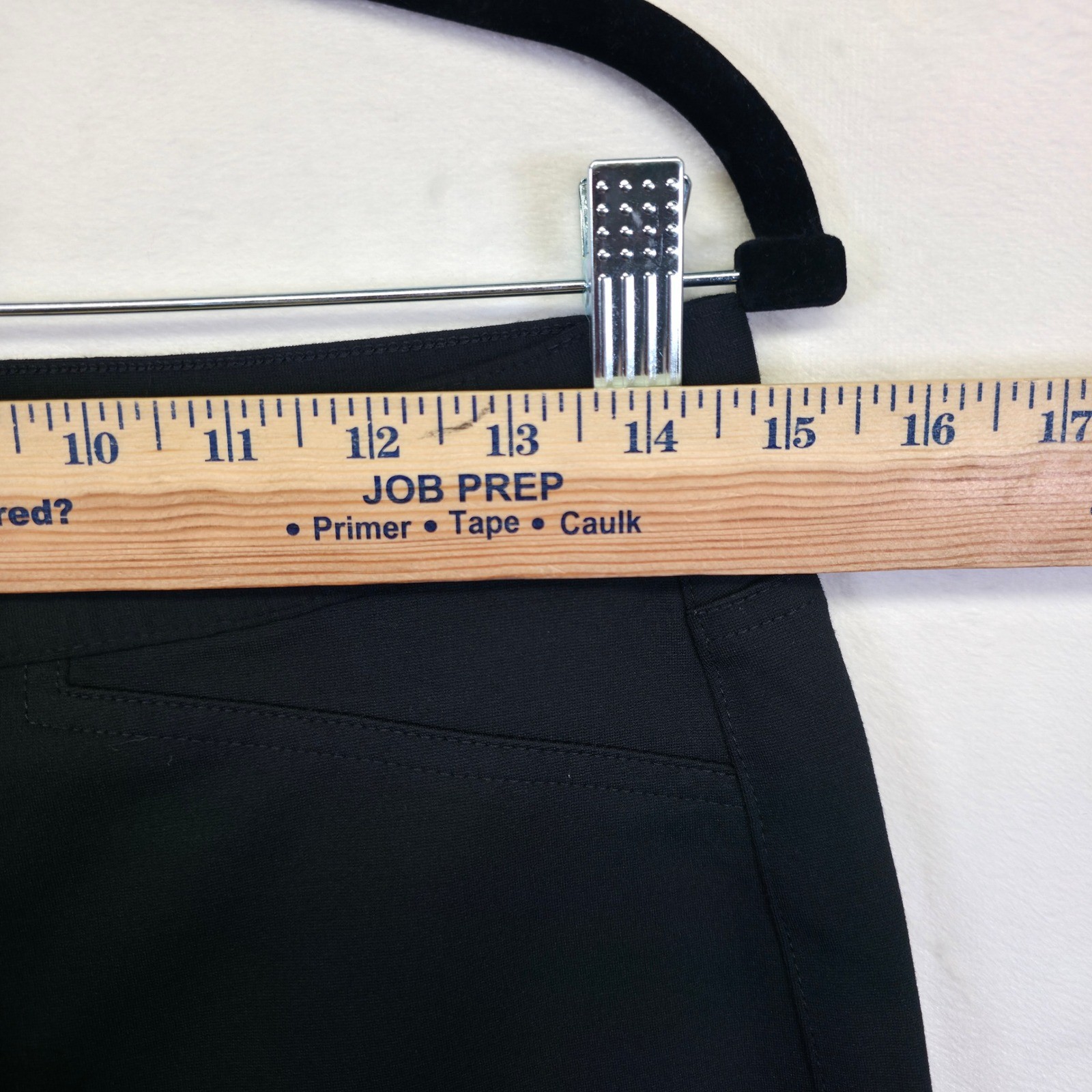 J Jill Ponte Pants Womens S Black Slim Leg Workwear Office Classic Old Money thumbnail 3