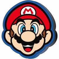 Super Mario Bros Mario 3D Kissen 35Cm