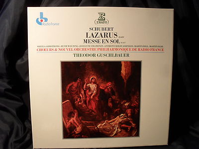 F. Schubert - Lazarus/Messe En Sol / Guschlbauer  2 LP-Box
