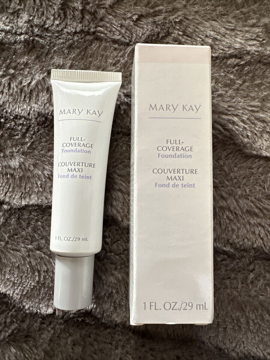 Mary Kay ミディアム カバレッジ ファンデーション ベージュ 302 グレー キャップ 新品 NからO 廃番