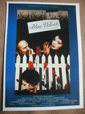 Blue Velvet ♦ 1986 ♦ Filmkarte Cinema - David Lynch Dennis Hopper