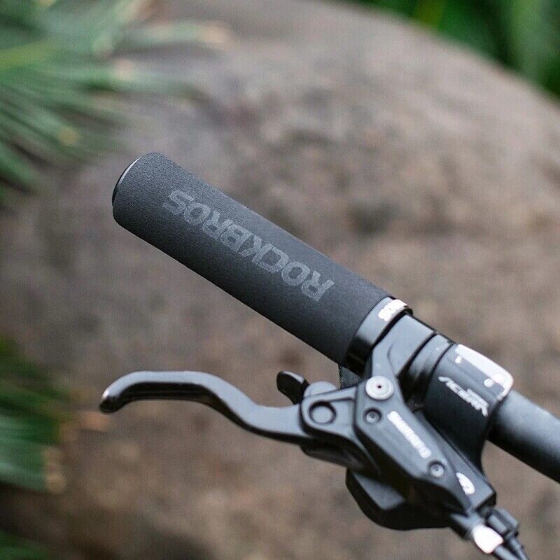 ROCKBROS Bike Grips MTB Sponge Soft Ultraigh Handlebar Grips One Pair Non-Slip