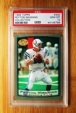 1999 Topps Collection PEYTON MANNING Colts PSA 10 GEM MINT